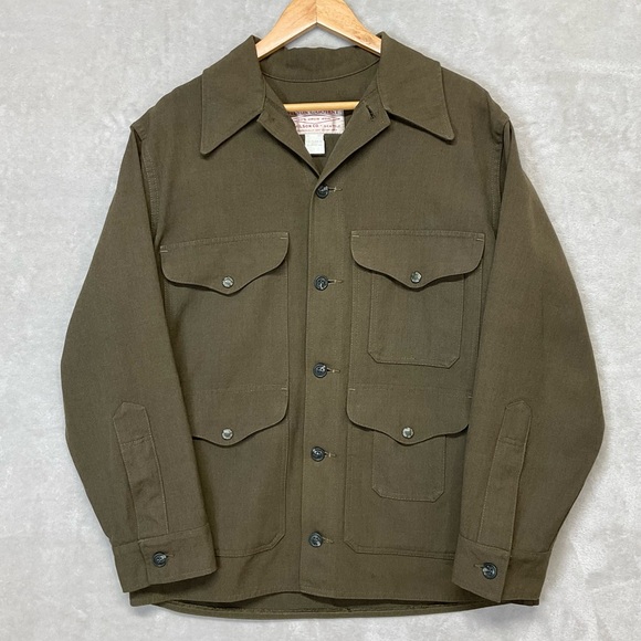 Filson Other - Filson Vintage Wool Jacket Forestry Cloth Men’s 42 Medium Green Lot 16 Cruiser